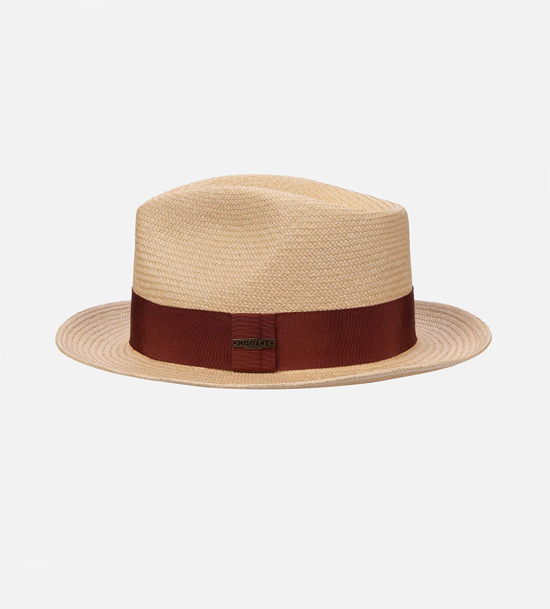 side view of panama sun hat