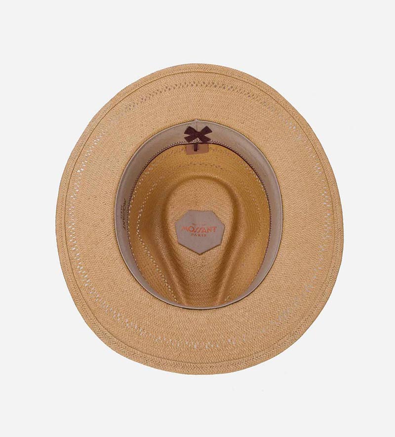 inside view of 3BU Toyo paper straw hat