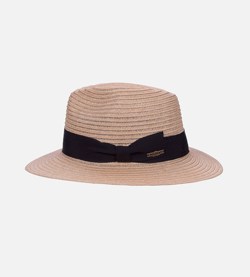 side view of travel sun hat