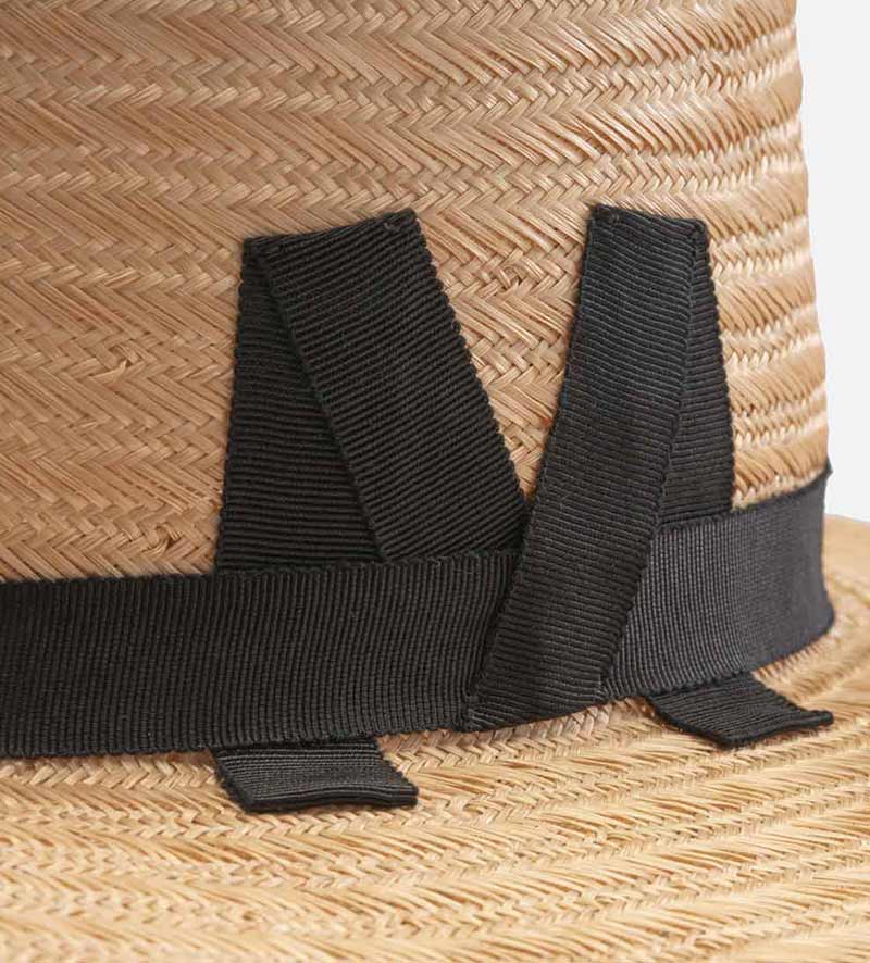 VENUS Sieal Hemp Womens Wide Brim Straw Hat Navajowhite