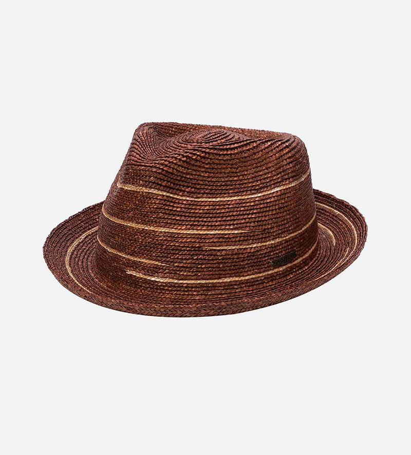 back view of roll up sun hat