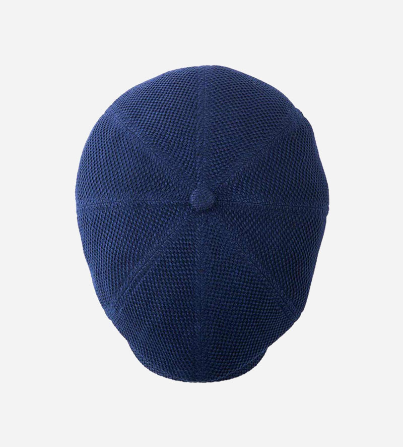 top view of newsboy flat cap