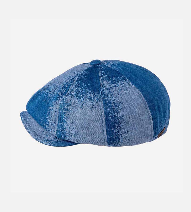 side view of boys newsboy hat