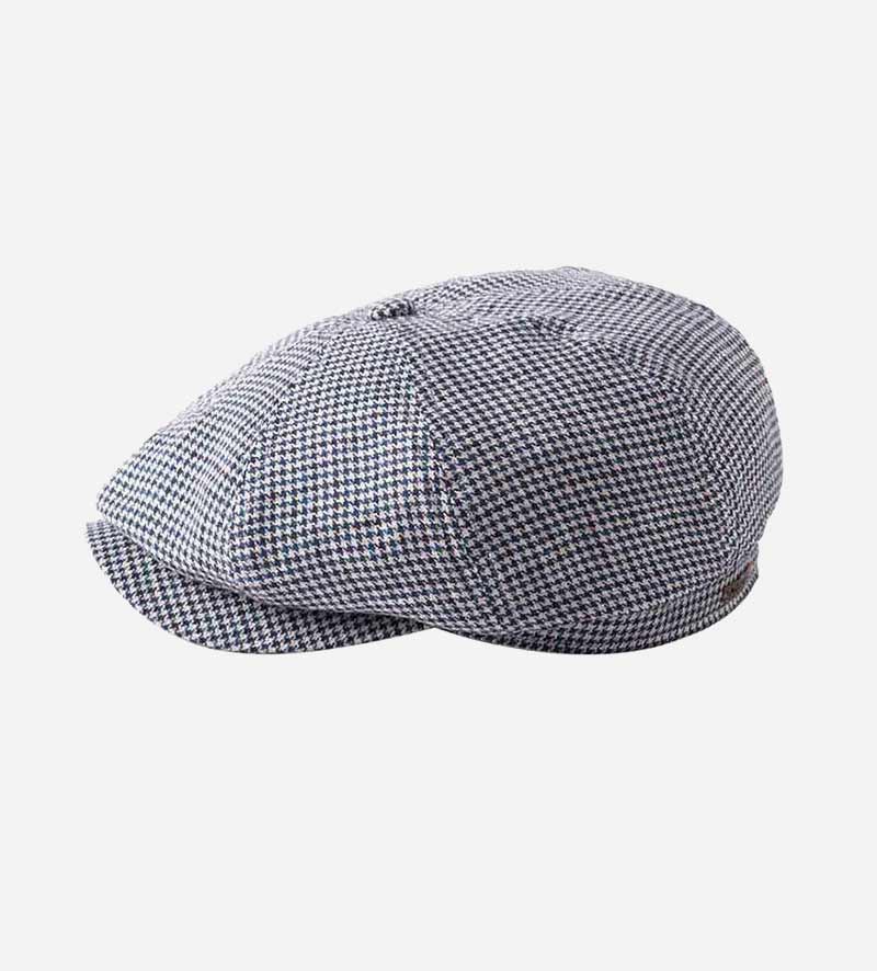 side view of summer newsboy cap