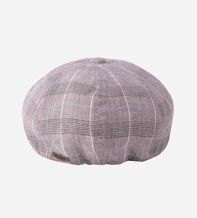 side view of mens newsboy cap