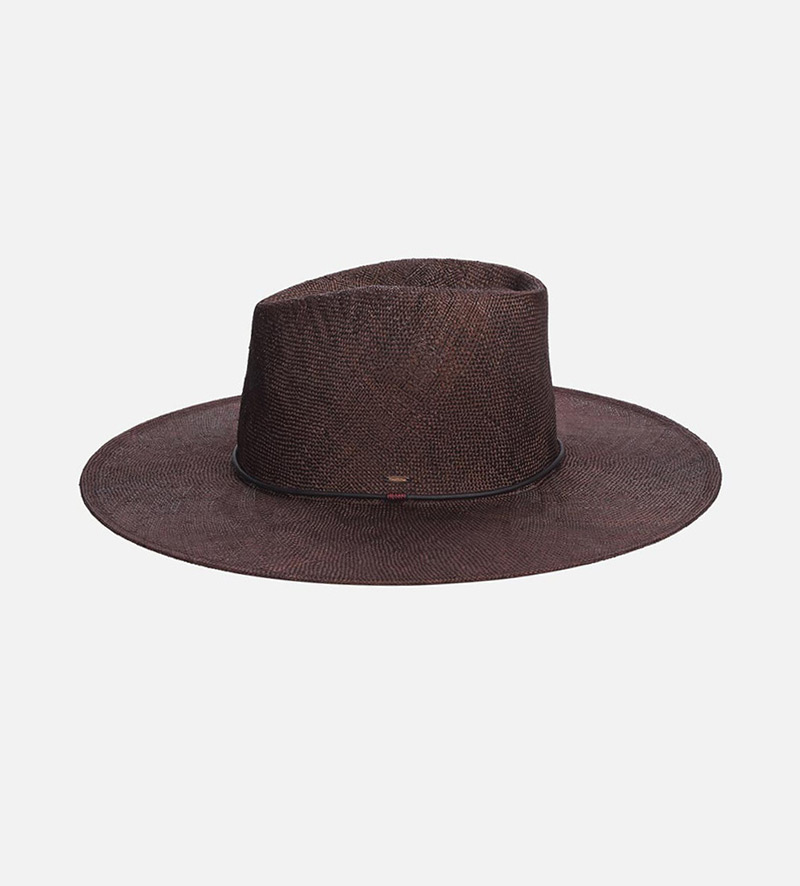 side view of wide brim sun hat