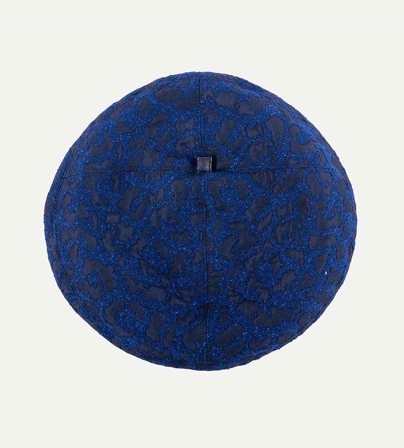 top view of womens beret