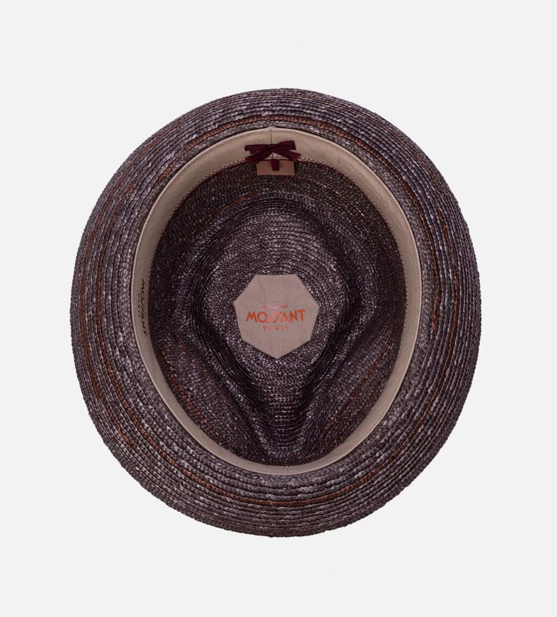 inside view of roll up sun hat