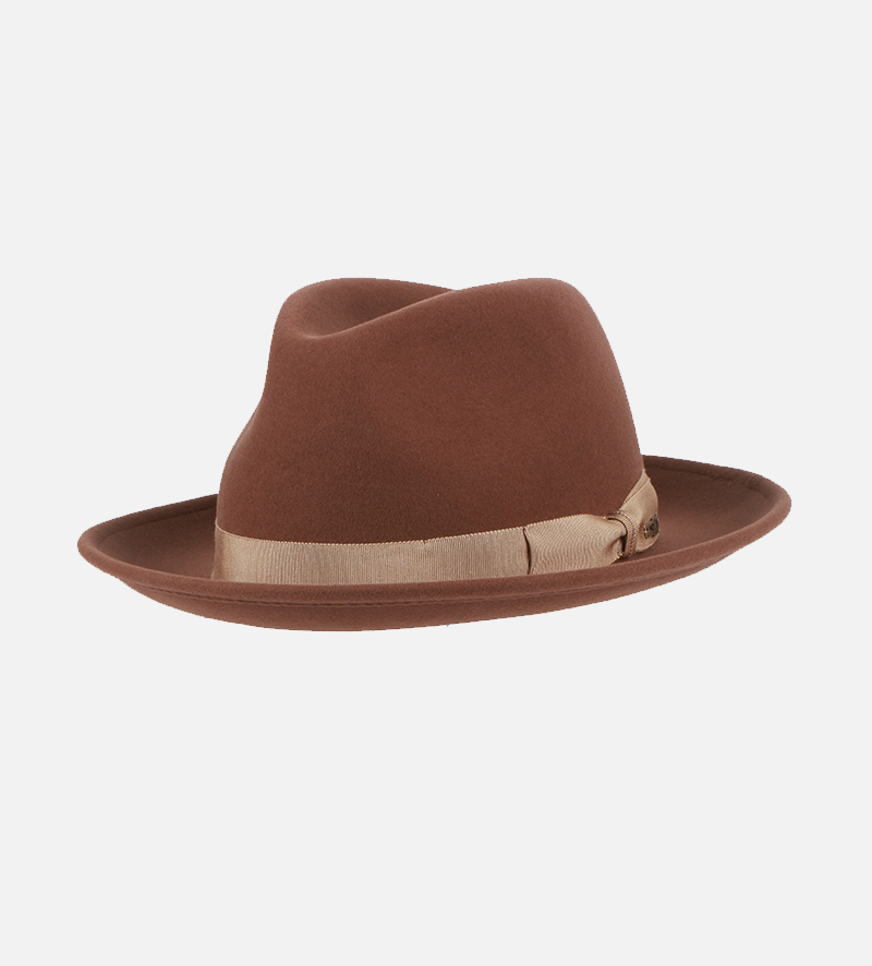 Wisley Fedora Felt Hat Sand